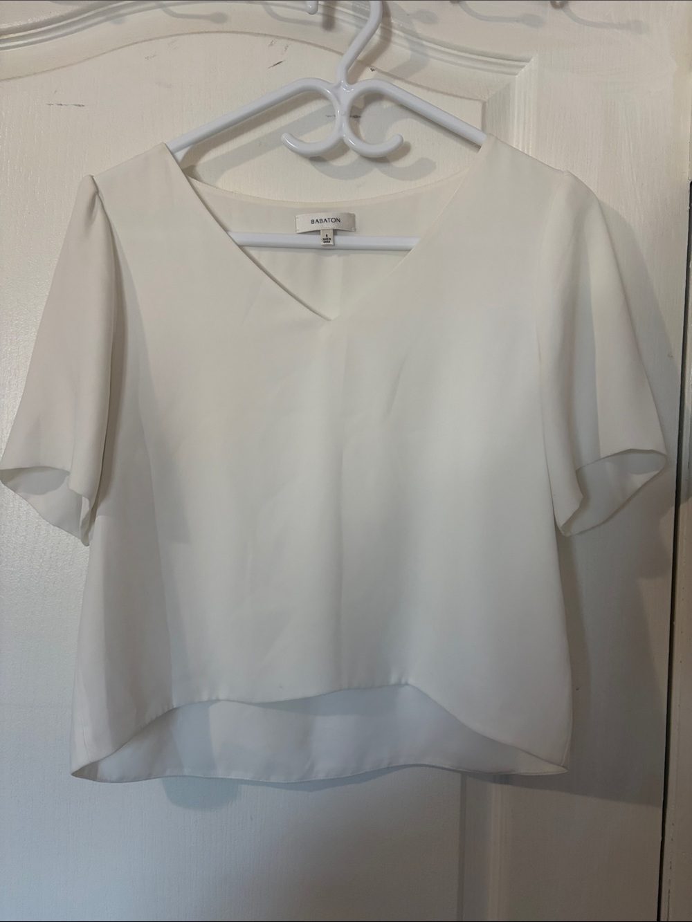 Babaton White Blouse *As Is* - Picture 2 of 4